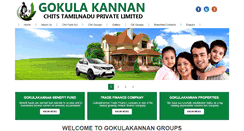 Desktop Screenshot of gokulakannan.com